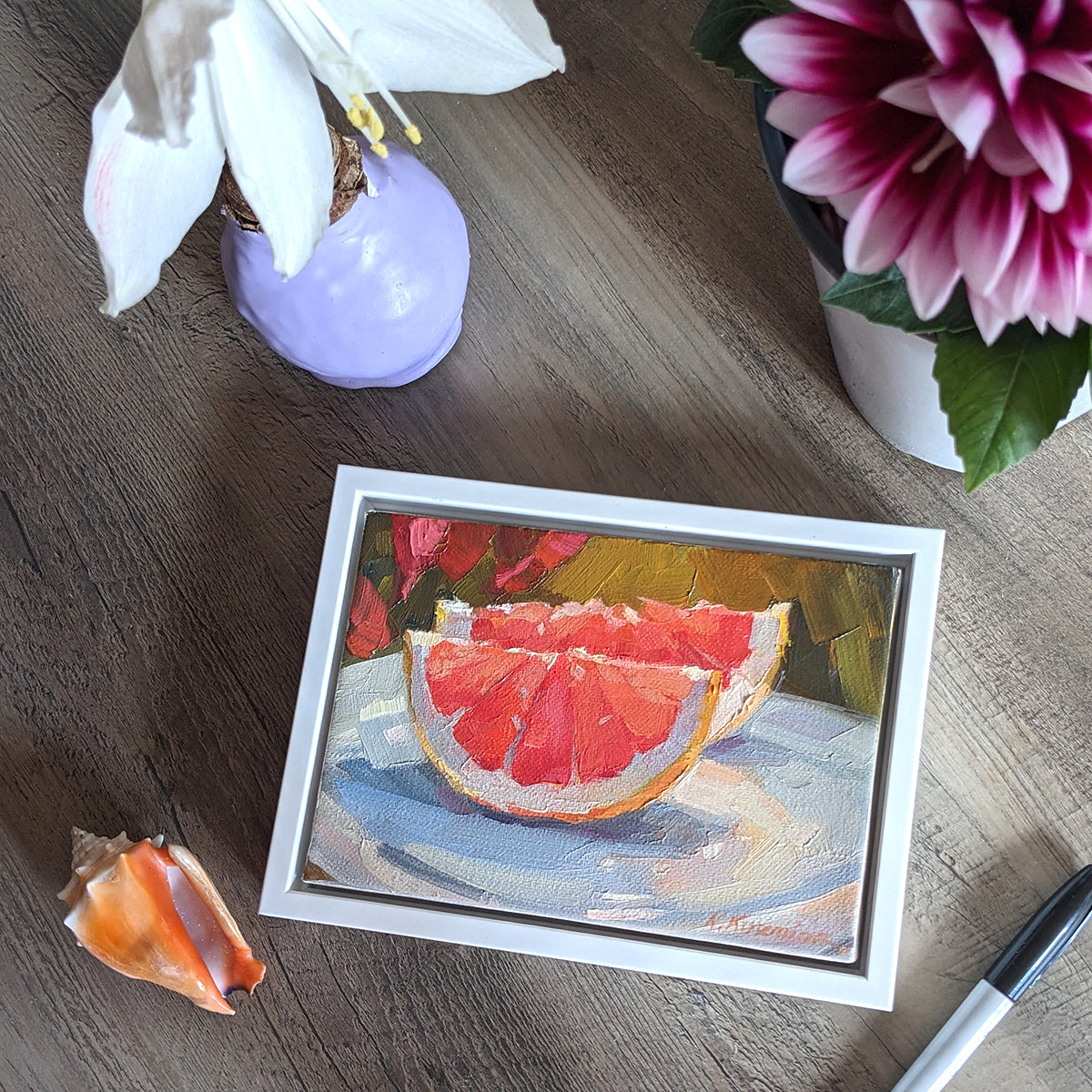 Grapefruit slices