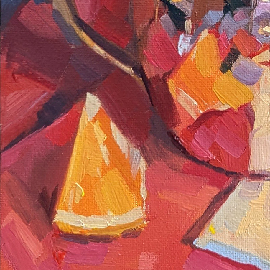 Orange and copper