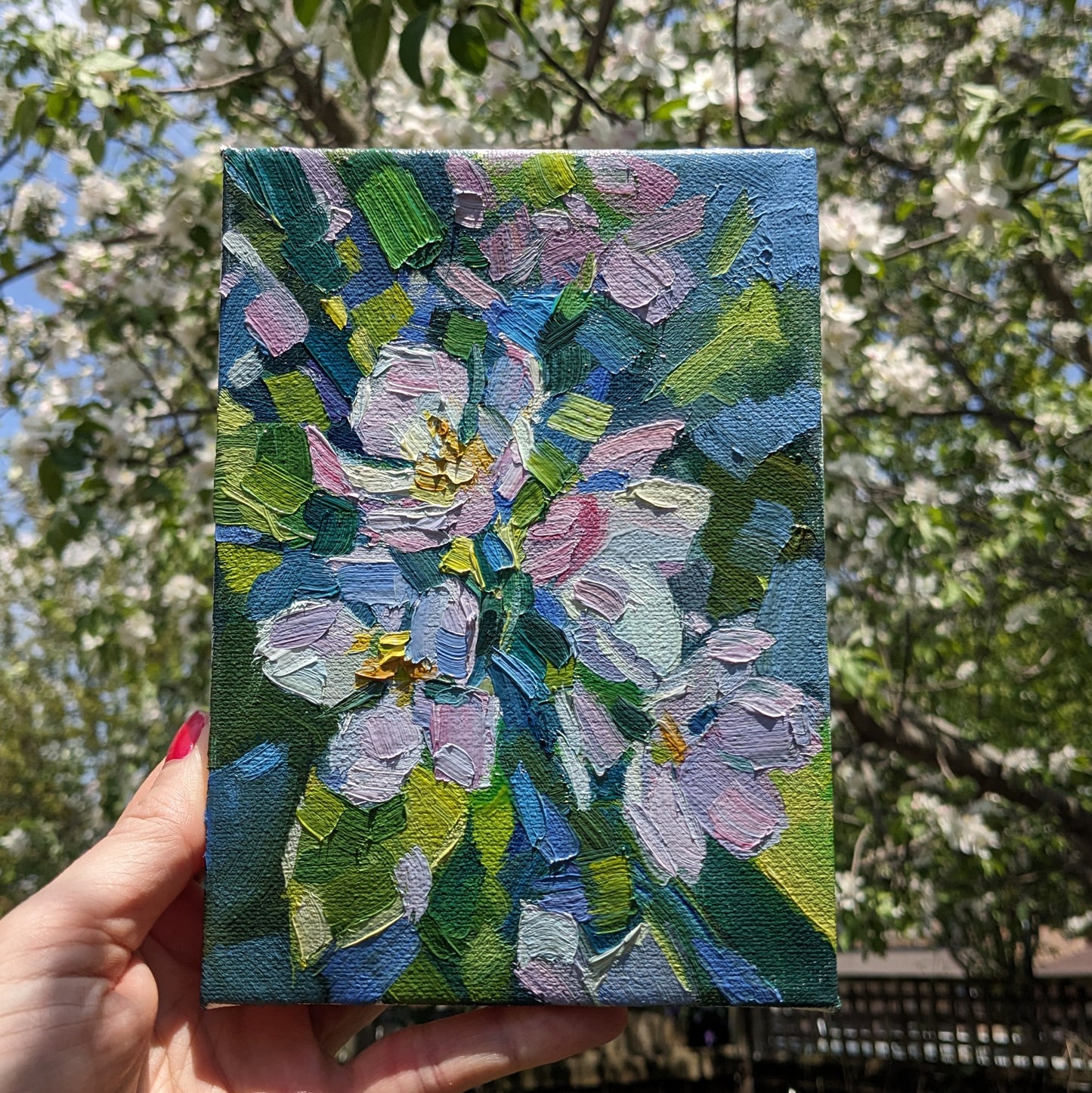 Apple tree in bloom III