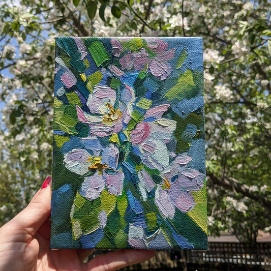Apple tree in bloom III