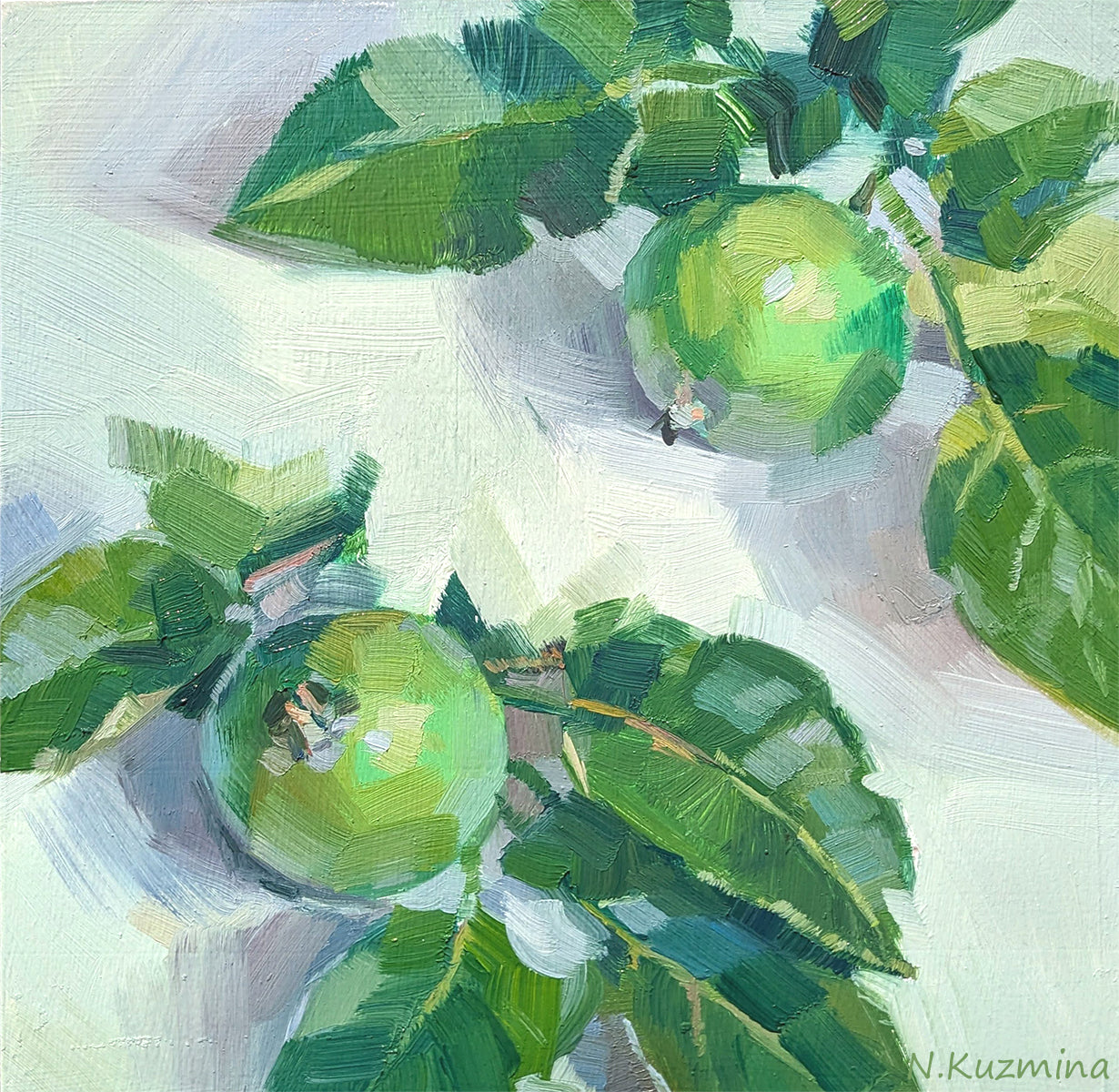 Green apples