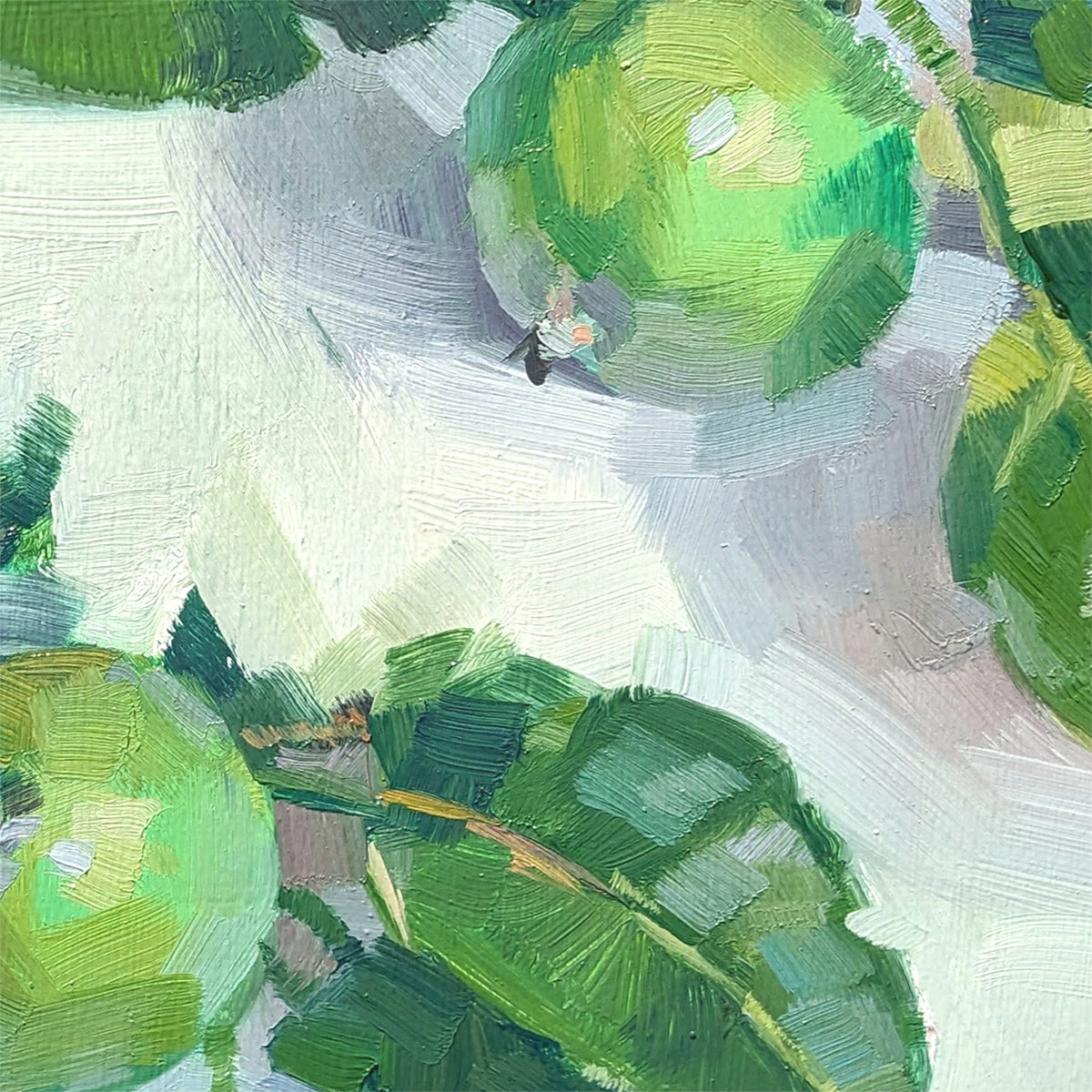 Green apples