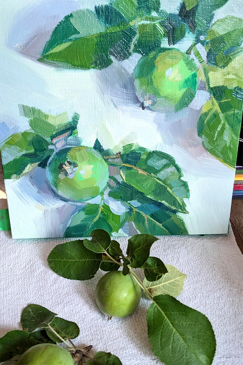 Green apples
