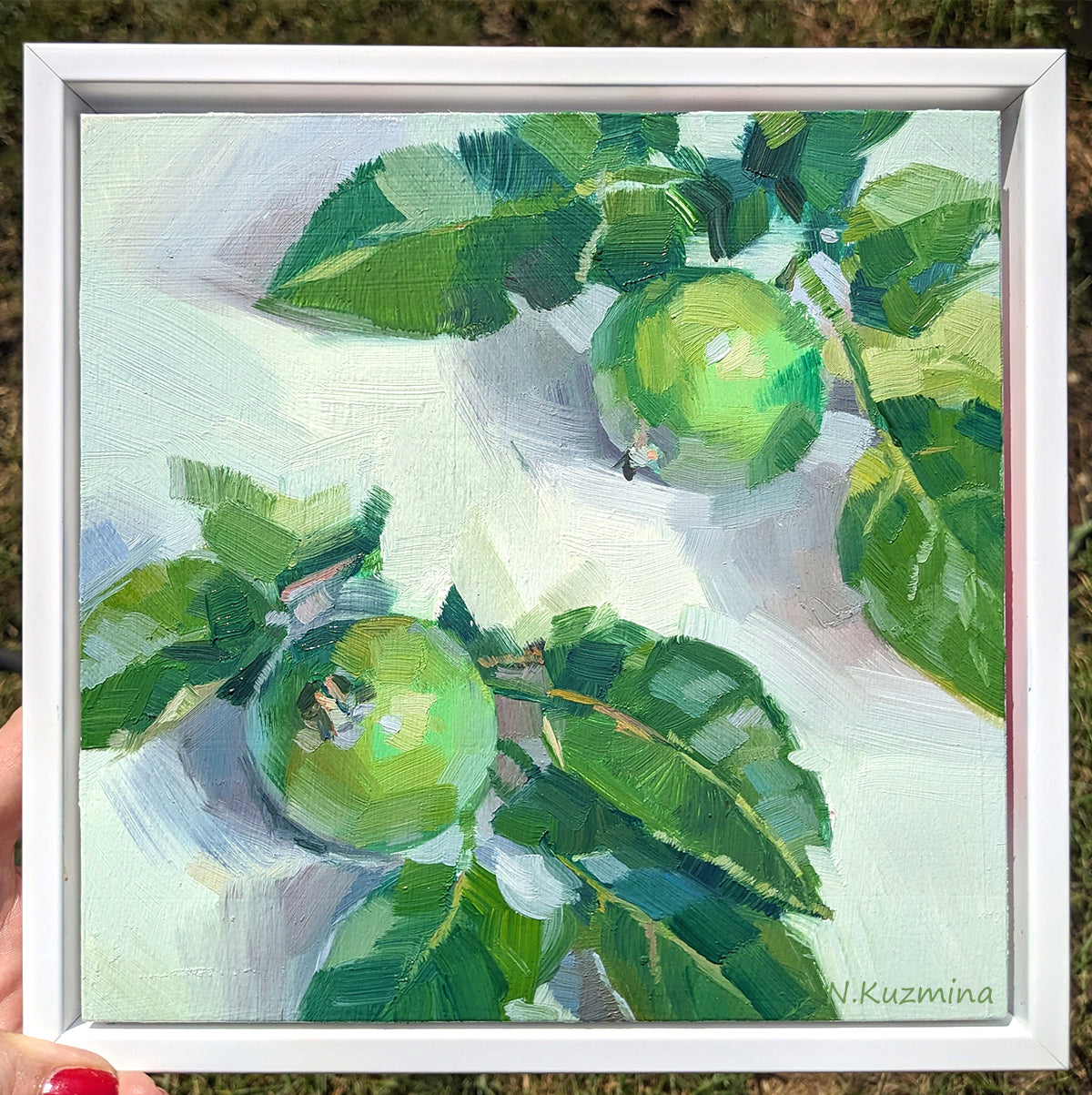 Green apples