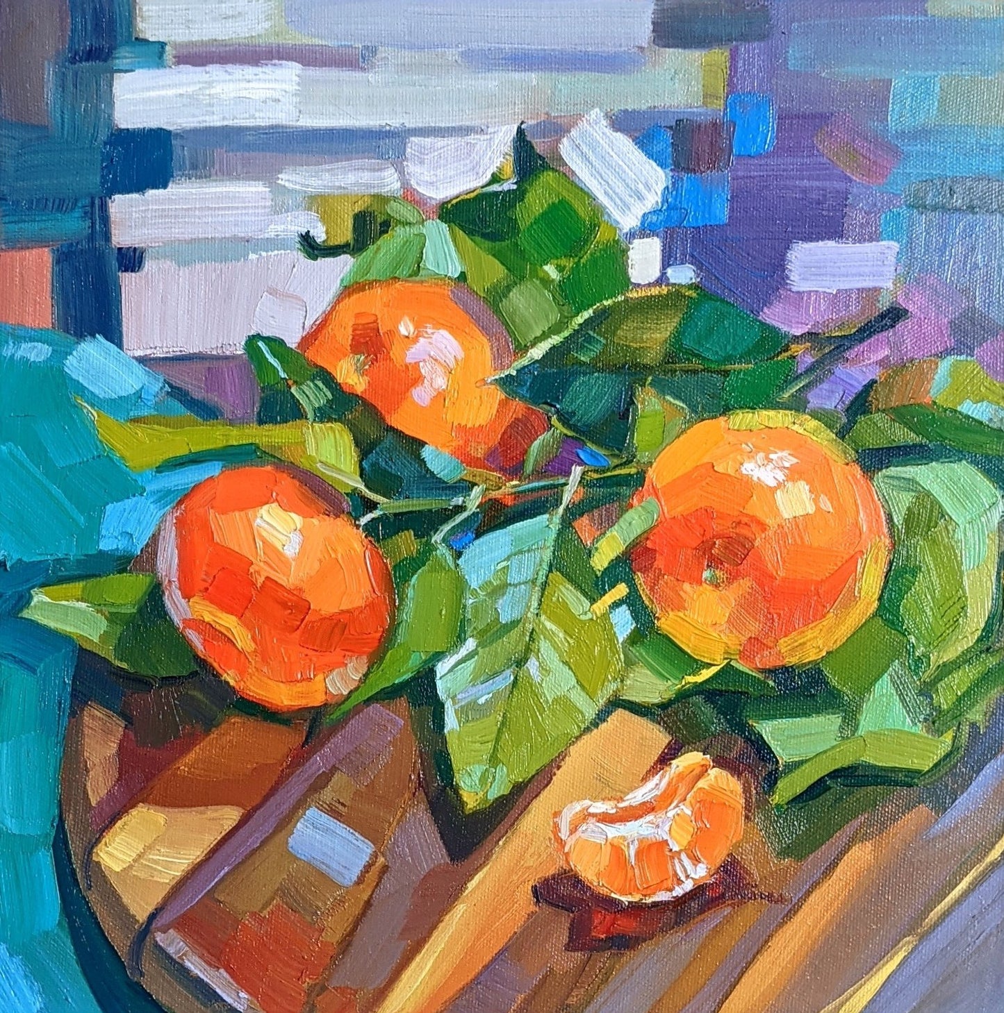 Three Tangerines