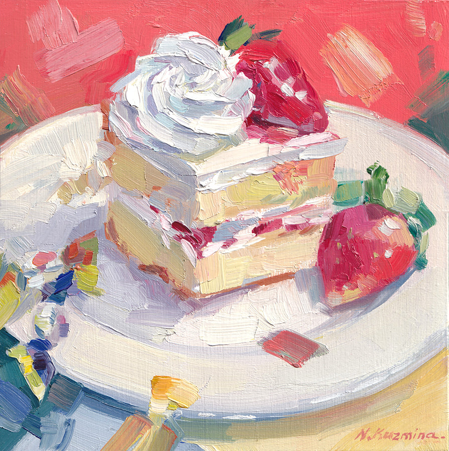 Strawberry cake