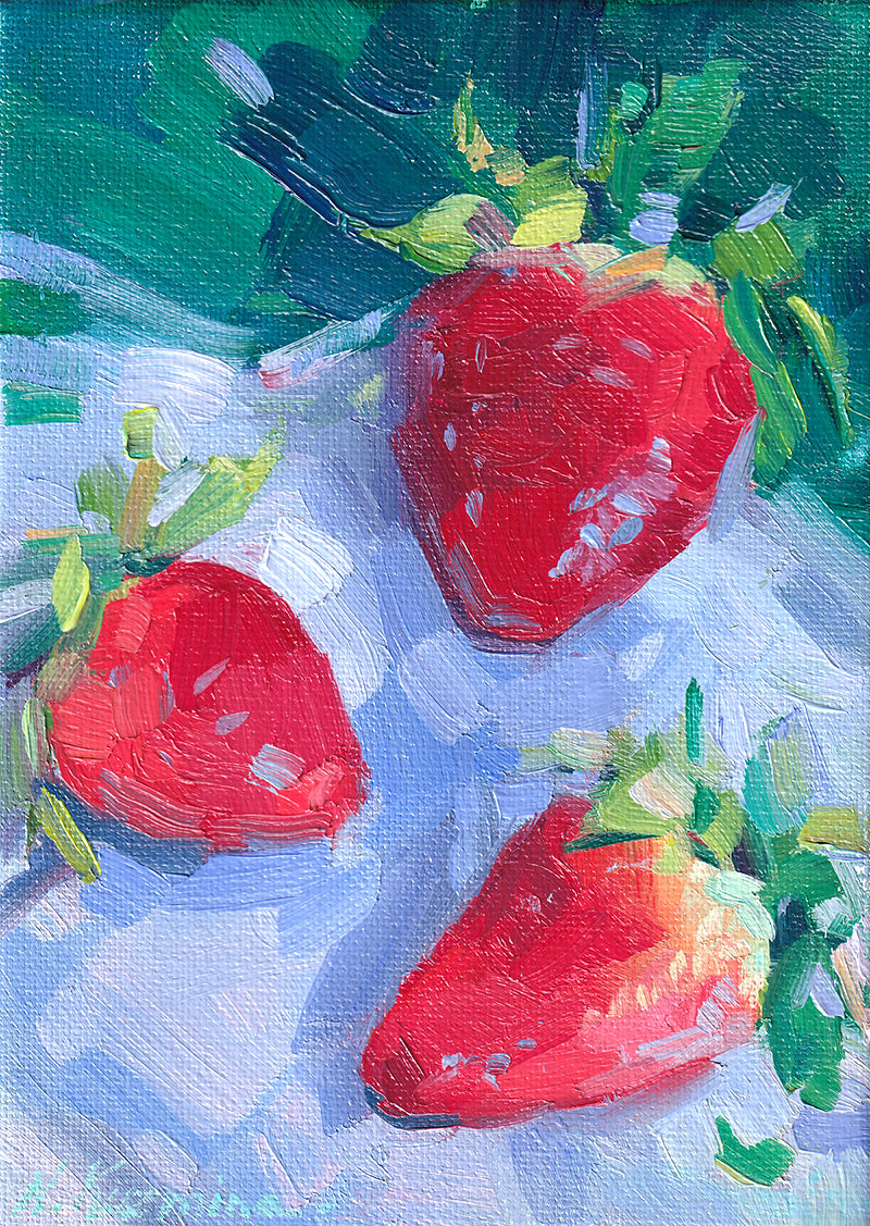 Strawberry Trio