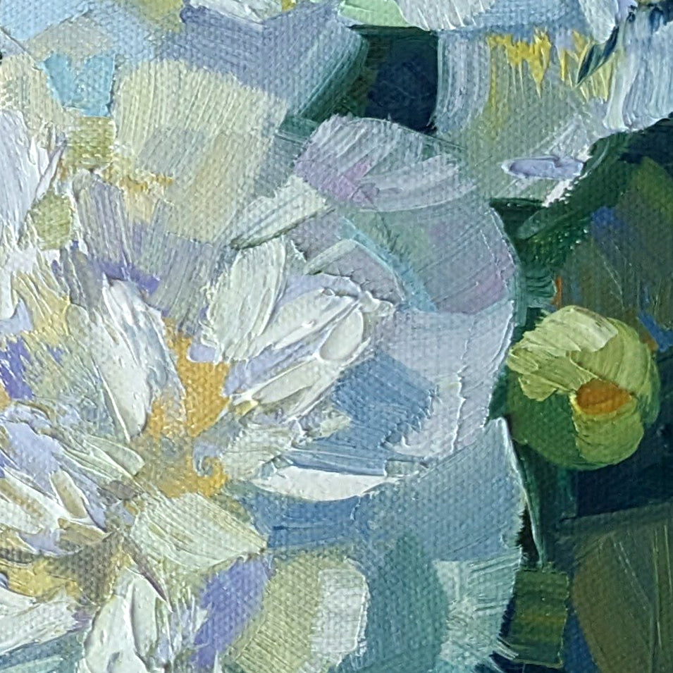 White Peonies
