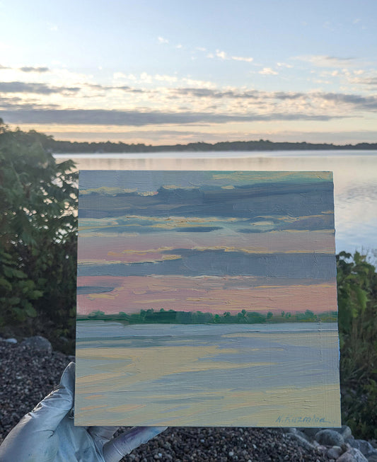 End of August. Sunrise 6:30am